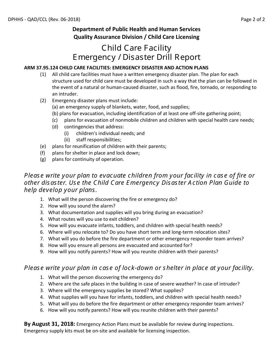 Form DPHHS-QAD/CCL - Fill Out, Sign Online and Download Printable PDF ...