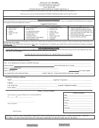 Montana Certificate of Birth Resulting in a Stillbirth Fill Out Sign