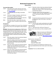 Form BEN Bentonite Production Tax - Montana, Page 3