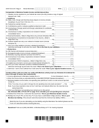 Form CIT Montana Corporate Income Tax Return - Montana, Page 3