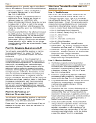 Instructions for Form CIT Montana Corporate Income Tax Return - Montana, Page 4