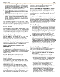 Instructions for Form CIT Montana Corporate Income Tax Return - Montana, Page 7