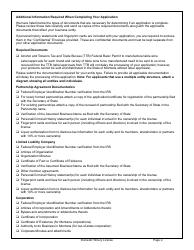 Form DWL Domestic Winery License - Montana, Page 4