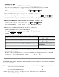 Form GEN REG Business Registration - Montana, Page 2