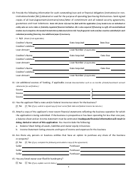 Form 5 Alcoholic Beverages - Gambling Operator Combined on-Premises License Application - Montana, Page 7
