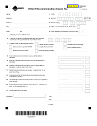 Form RTE Retail Telecommunication Excise Tax - Montana, Page 2