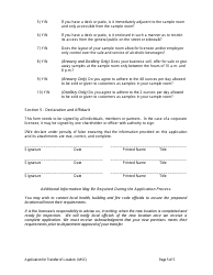 Form TRL/MSC Transfer of Location Application for Montana Domestic Brewery, Winery, Distillery, Storage Depot, Beer Wholesaler and/or Table Wine Distributor - Montana, Page 5