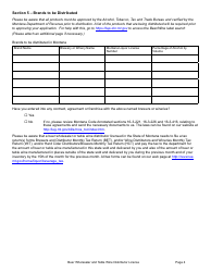 Form WHOLAPP Beer Wholesaler and Table Wine Distributor License - Montana, Page 10