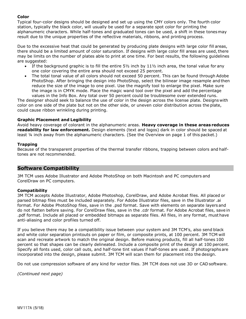 Specialty License Plate Packet - Montana, Page 6