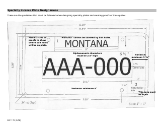 Specialty License Plate Packet - Montana, Page 8