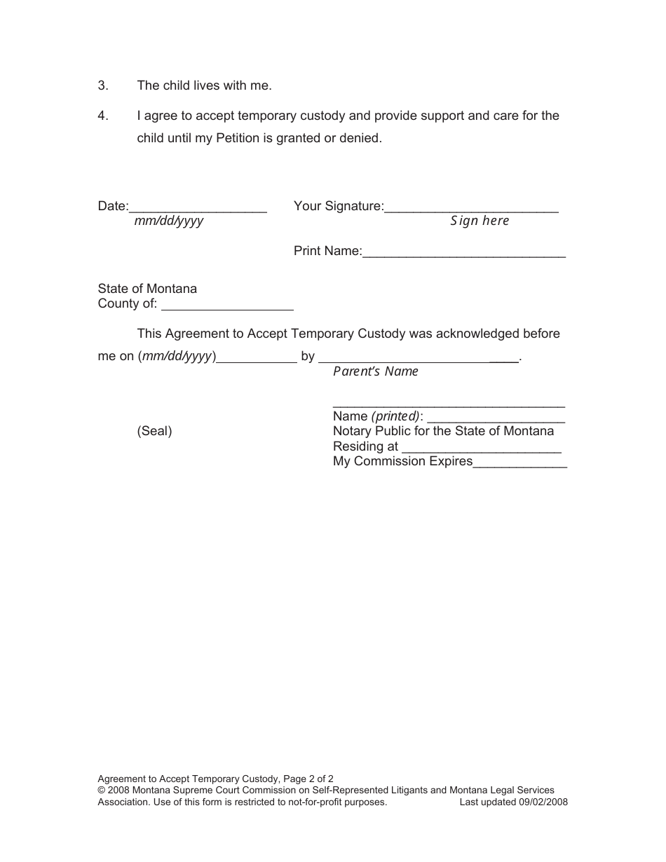 Petition for Stepparent Adoption - Montana, Page 14