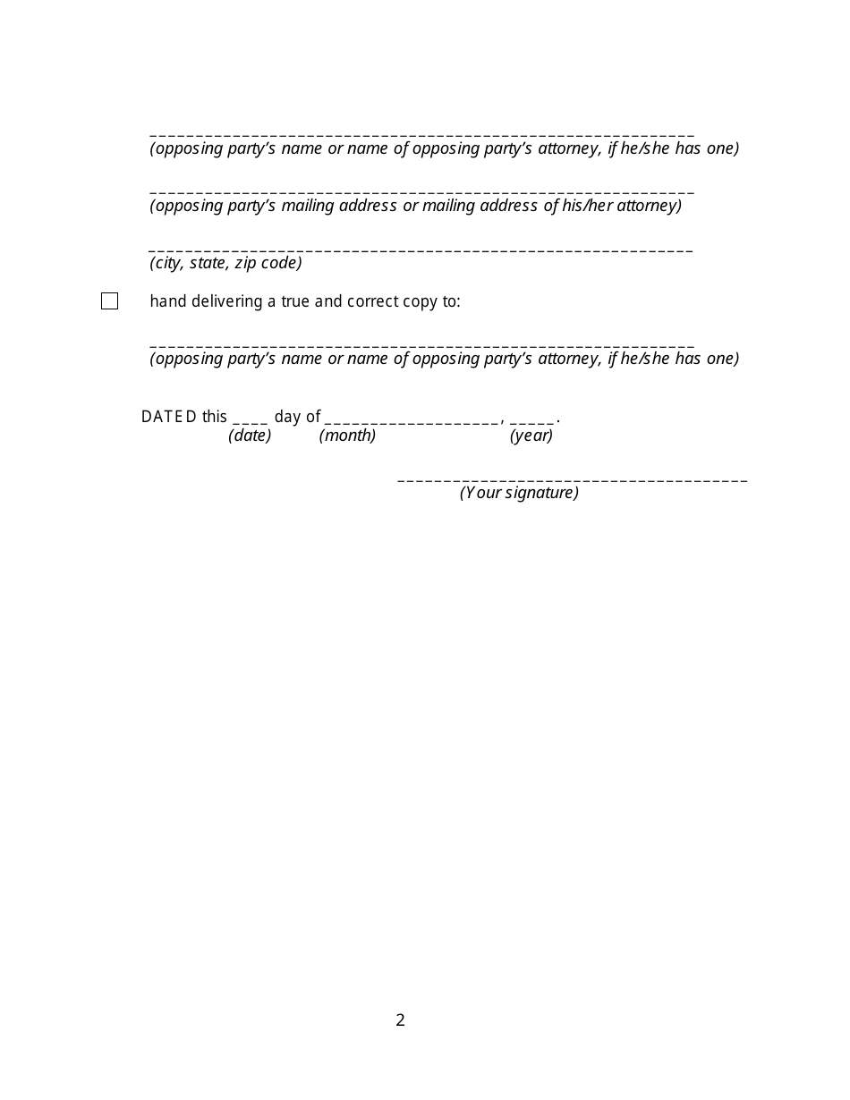 Form MP-201 Response to Petition for Dissolution of Marriage (Without Children) - Montana, Page 32
