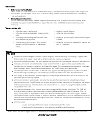 Application for Non-public Assistance Child Support Services - Montana, Page 13