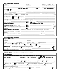 Application for Non-public Assistance Child Support Services - Montana, Page 3