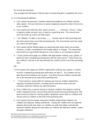 Form MP-203 Response to Petition for Parenting Plan - Montana, Page 21