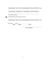 Form MP-203 Response to Petition for Parenting Plan - Montana, Page 40
