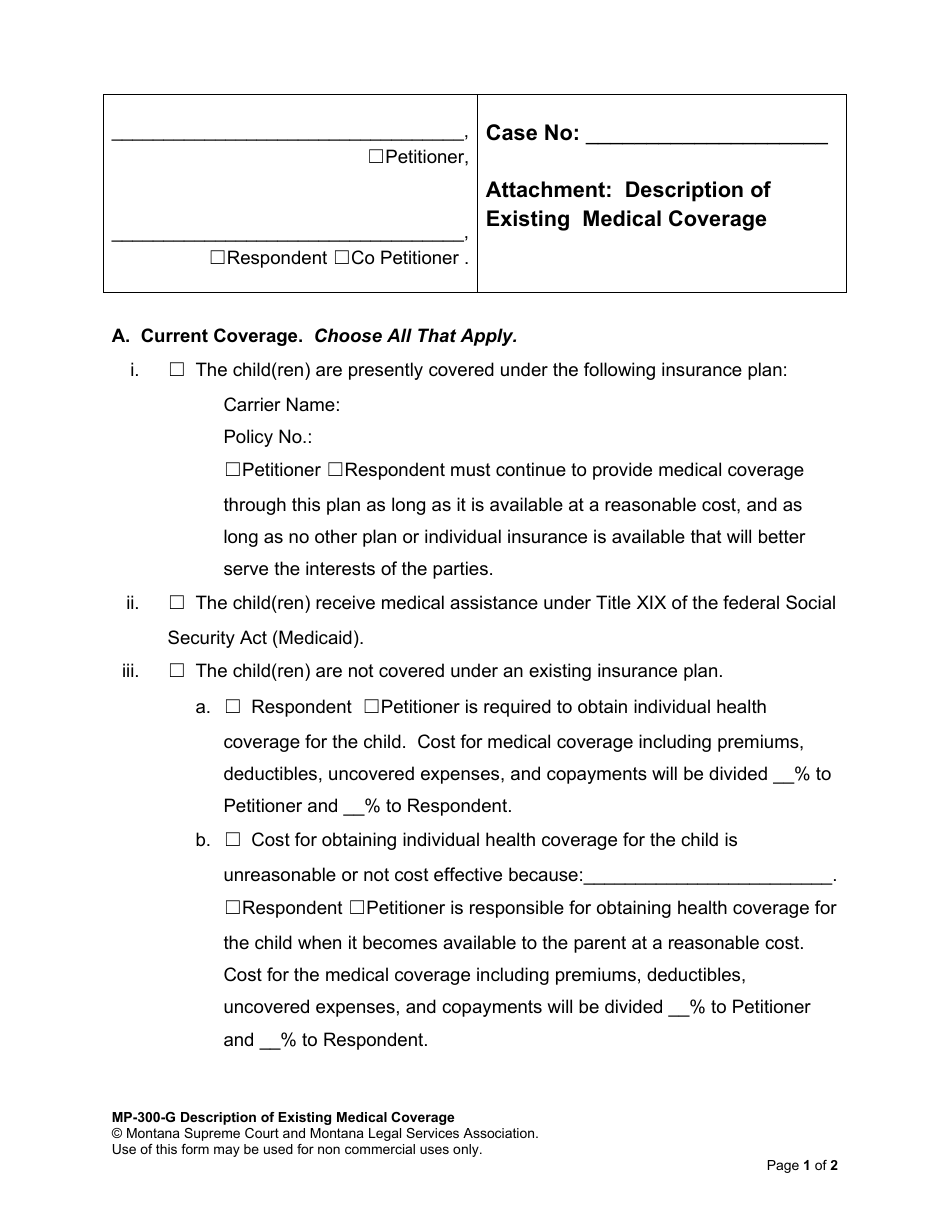 Amending Parenting Plan When Parents Disagree - Montana, Page 39