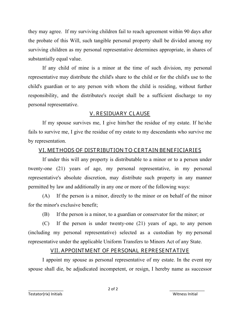 Montana Simple Will Form Fill Out Sign Online and Download PDF Montana Simple Will Form Fill Out Sign Online and Download PDF