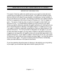 Powers of Attorney Packet - Montana, Page 4