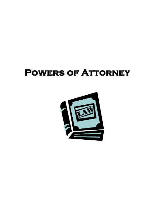Powers of Attorney Packet - Montana Download Pdf