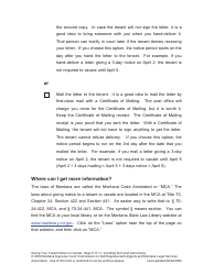 Notice to Vacate - Montana, Page 5