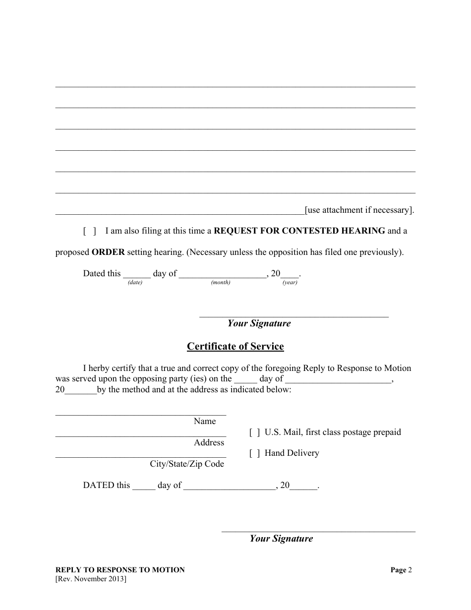 Montana Motions Packet - Fill Out, Sign Online and Download PDF ...