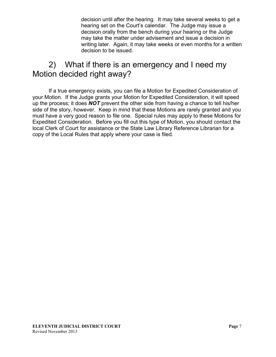 Motions Packet - Montana, Page 7