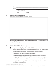 Name Change Packet - Child - Montana, Page 10