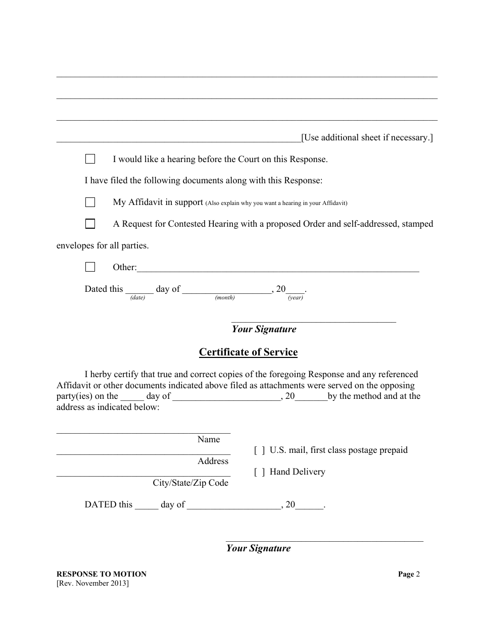 Response to Motion Packet - Montana, Page 4