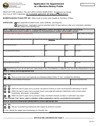 Application for Appointment as a Montana Notary Public - Montana, Page 2