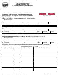 Document preview: Effective Financing Statement Amendment Addendum Form - Montana
