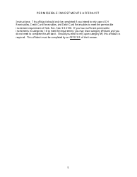 Money Transmitter Annual Report Form - Nebraska, Page 5