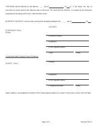Installment Loan License Bond Form - Nebraska, Page 2