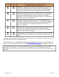 Nebraska Nonprofit Organization Annual Renewal Attestation - Company Renewal Application Checklist - Nebraska, Page 2