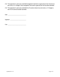 Nebraska Nonprofit Organization Annual Renewal Attestation - Company Renewal Application Checklist - Nebraska, Page 4