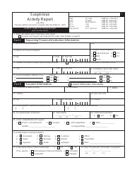 Document preview: FDIC Form 6710/06 Suspicious Activity Report