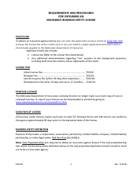 Uniform Application for Business Entity License/Registration - Nebraska