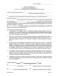 Form DOIVIABRK0715 Viatical Settlement Broker Individual License Application (Not Life Licensed) - Nebraska, Page 6