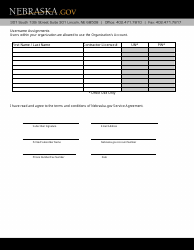 Water Well Service Agreement Form - Nebraska, Page 2