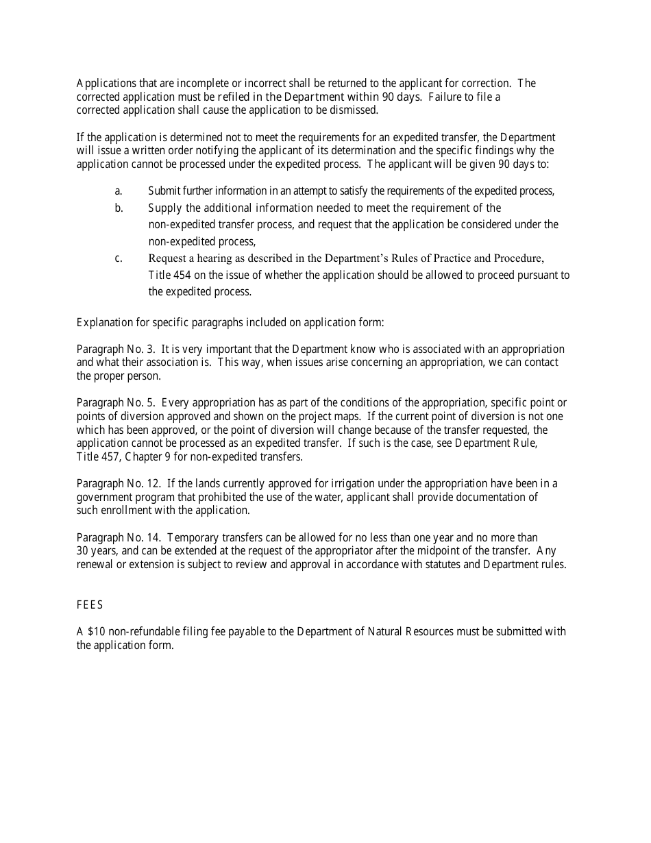 Instructions for DNR Form 962-5, 962-3 Expedited Transfer Process - Nebraska, Page 3