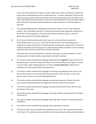 Instructions for DNR Form 300 Surface Water Lease Contract - Nebraska, Page 4