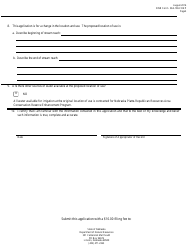 DNR Form 962-100-CREP Application for a Change of Appropriation to Augment Stream Flow - Pursuant to a Crep Water Use Contract - Nebraska, Page 2