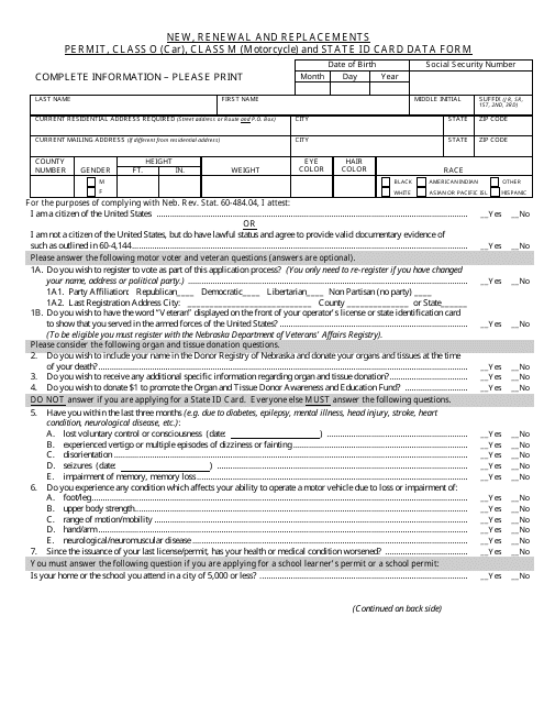 Form DMV06-104  Printable Pdf