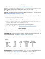 Form 3 Nebraska and Local Individual Use Tax Return - Nebraska, Page 2