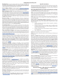 Form 10 Nebraska and Local Sales and Use Tax Return - Nebraska, Page 4
