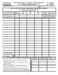 Form 35A Nebraska Lottery by Pickle Card Annual Report - Nebraska, Page 8
