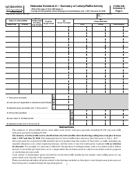 Form 35B Nebraska Lottery/Raffle Annual Report - Nebraska, Page 7
