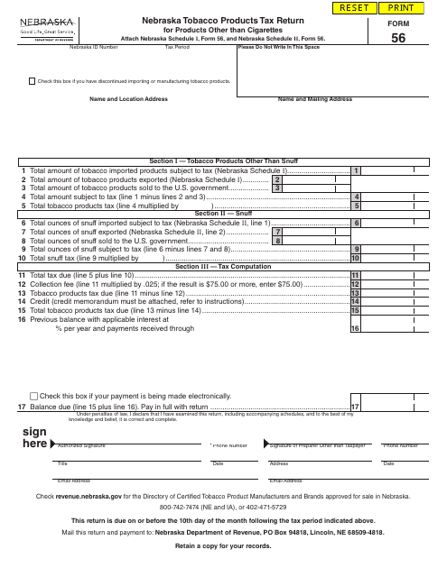 Form 56  Printable Pdf