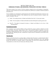 Form 83 Nebraska Ethanol and Biodiesel Producer&#039;s Return - Nebraska, Page 2