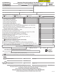 Form 1120NF Financial Institution Tax Return - Nebraska, Page 8